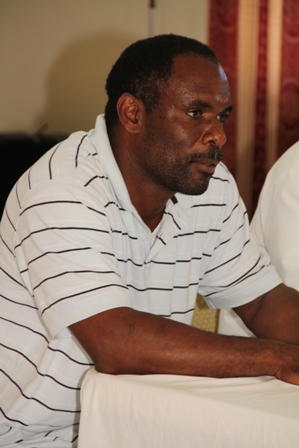 Treasurer in the Nevis Island Administration Colin Dore
